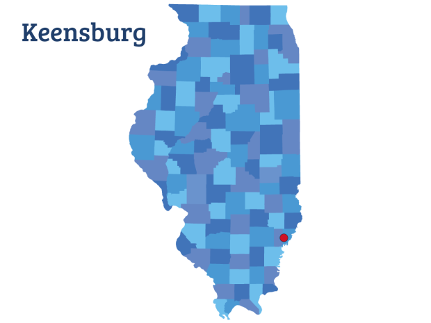 Keensburg, IL – Population 202